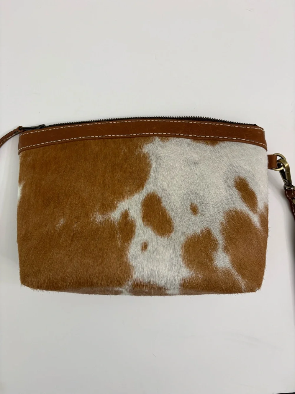 FH Wadsworth Pony Hair Cosmetic Pouch